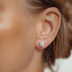Ohrstecker | Hey Happiness Smiley Gesicht Ohrstecker