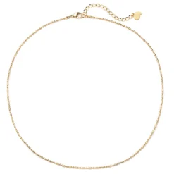 Filigrane Ketten | Hey Happiness Stab und Kugel Kette in Gold