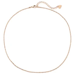 Filigrane Ketten | Hey Happiness Stab und Kugel Kette in Rosegold Rose Gold