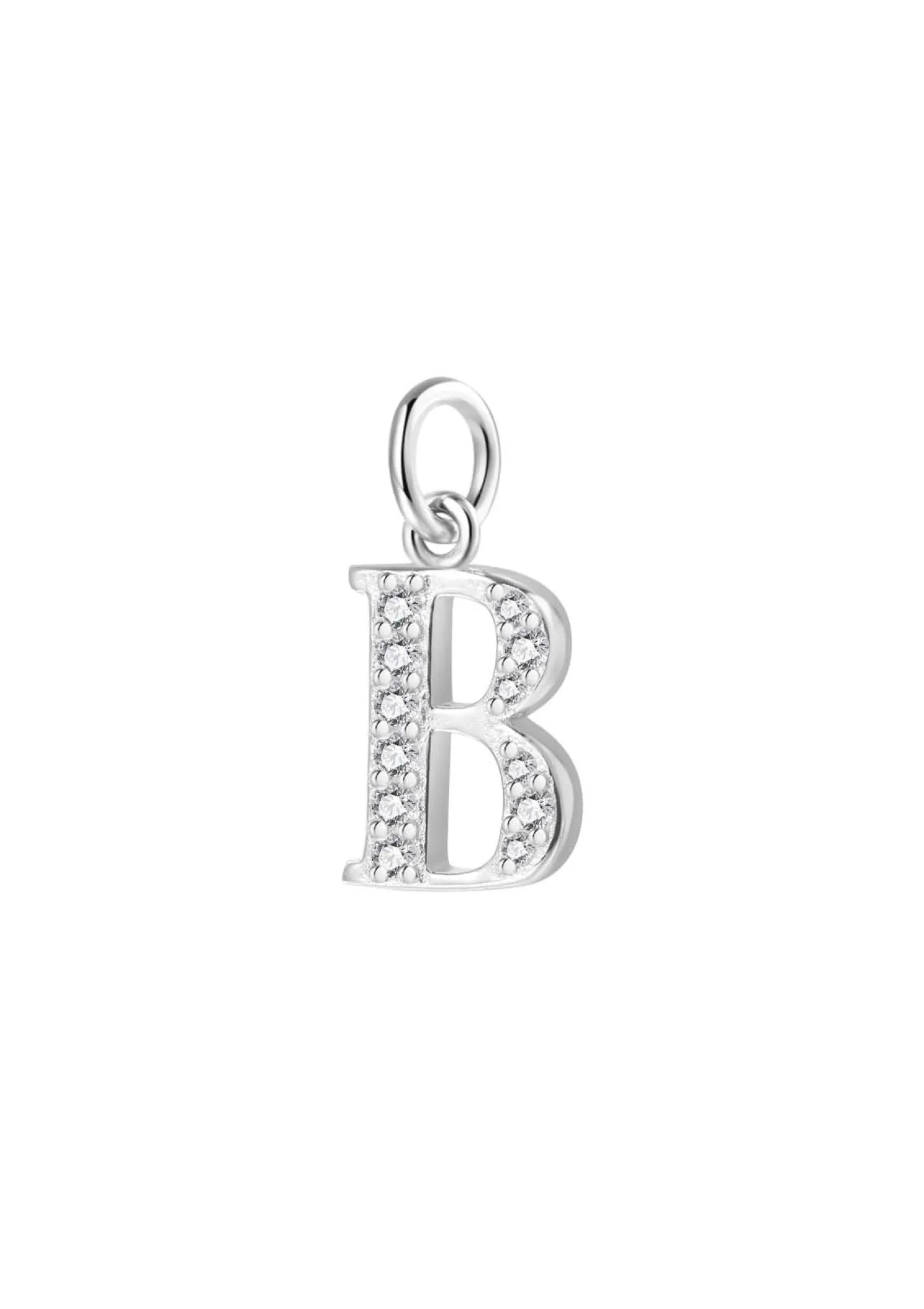 Anhänger | Hey Happiness Sterlingsilber Anhänger Buchstabe Silver