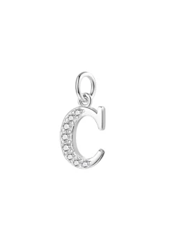 Anhänger | Hey Happiness Sterlingsilber Anhänger Buchstabe Silver
