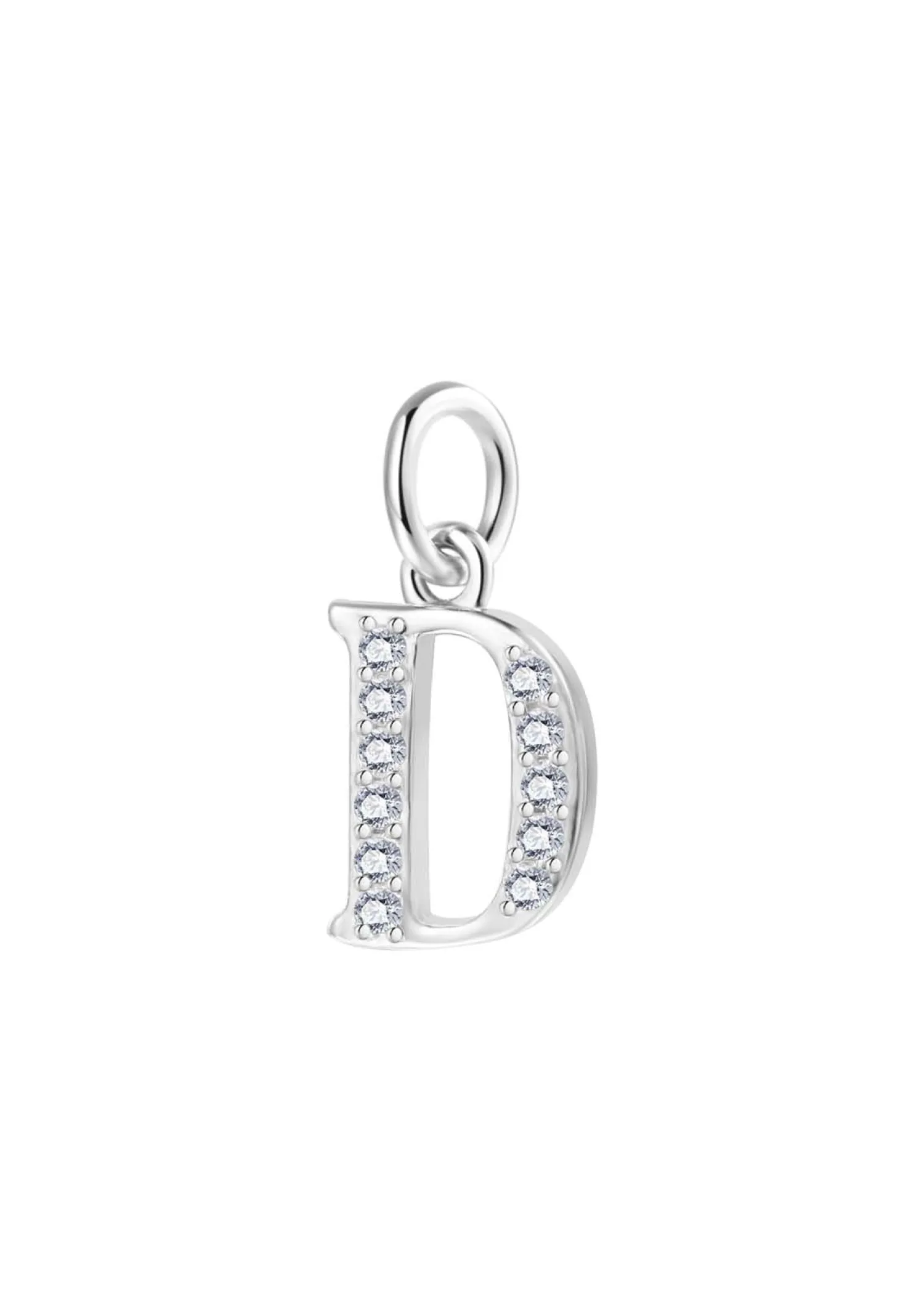 Anhänger | Hey Happiness Sterlingsilber Anhänger Buchstabe Silver