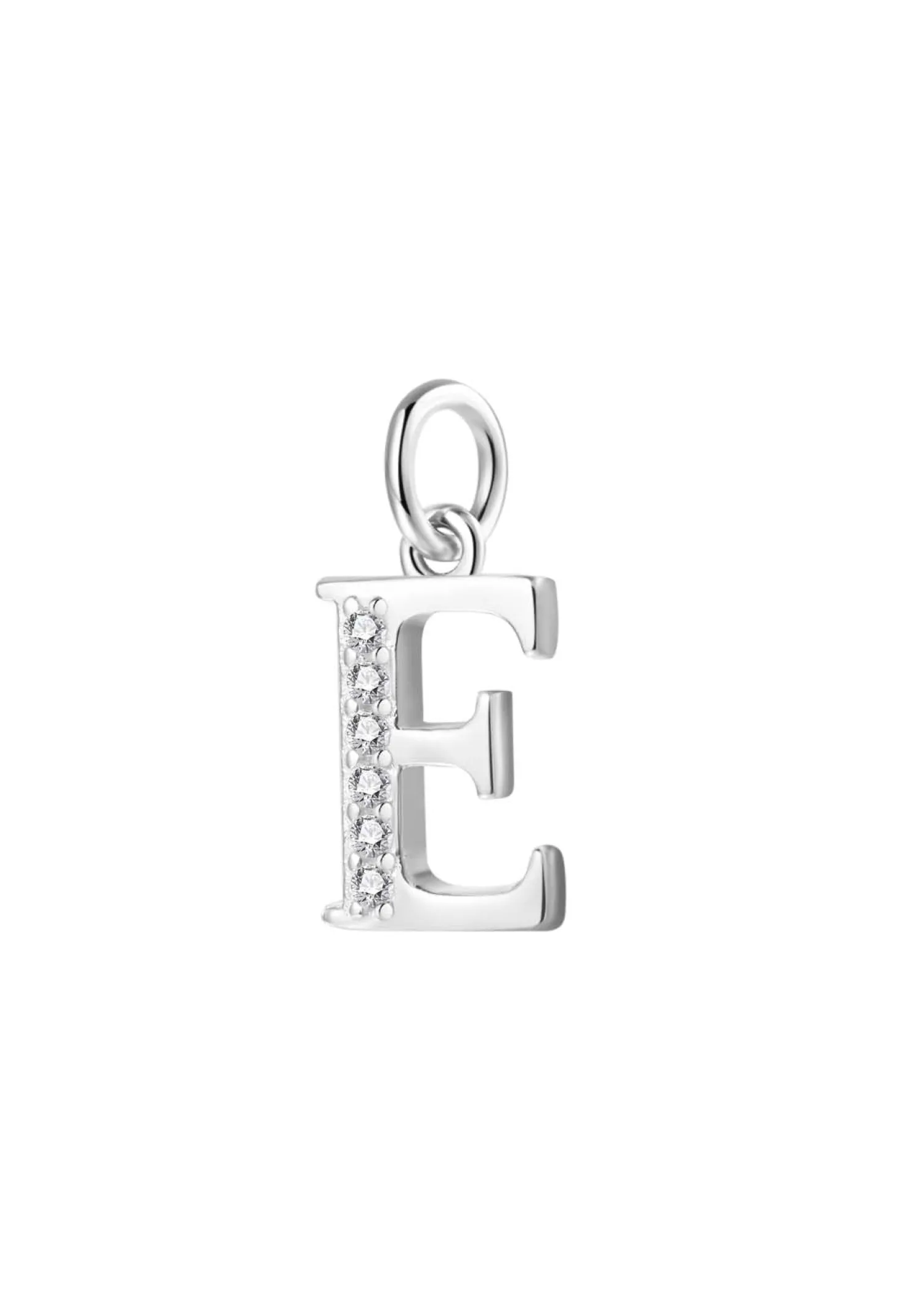 Anhänger | Hey Happiness Sterlingsilber Anhänger Buchstabe Silver