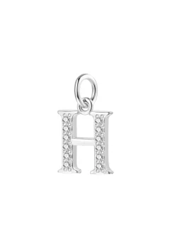 Anhänger | Hey Happiness Sterlingsilber Anhänger Buchstabe Silver