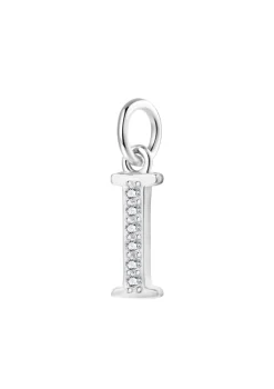 Anhänger | Hey Happiness Sterlingsilber Anhänger Buchstabe Silver