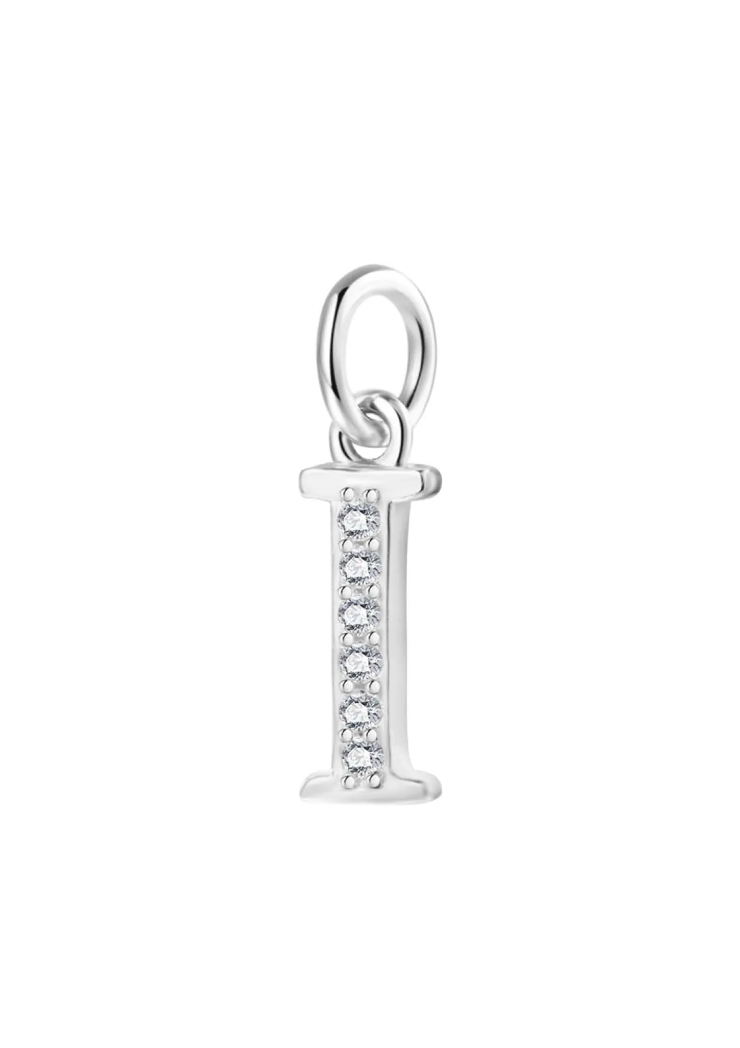 Anhänger | Hey Happiness Sterlingsilber Anhänger Buchstabe Silver