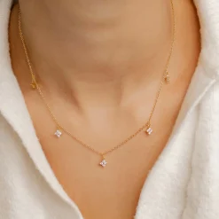 Necklace Sets | Hey Happiness Sterlingsilber Schmuckset Blumen