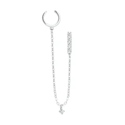 Ohrstecker | Hey Happiness Sternenlicht Ear Cuff Sterlingsilber Silver