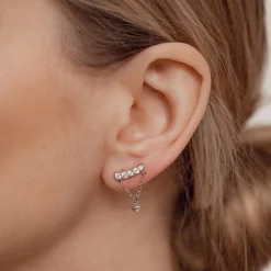 Ohrstecker | Hey Happiness Sternschnuppe Ohrstecker Sterlingsilber Silver