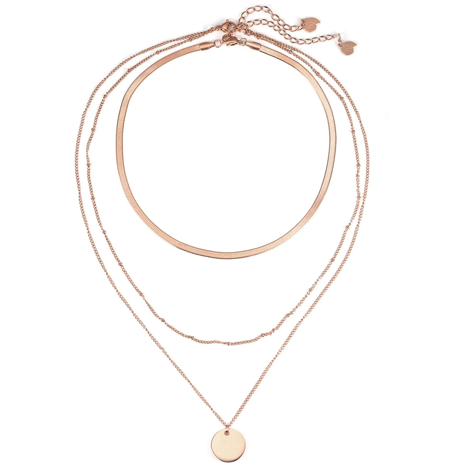 Necklace Sets | Choker Ketten | Hey Happiness Stilvolles Layering Ketten Set