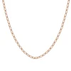 Filigrane Ketten | Hey Happiness Strukturierte Gliederkette in Rosegold Rose Gold