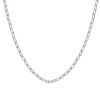 Filigrane Ketten | Hey Happiness Strukturierte Gliederkette in Silber Silver