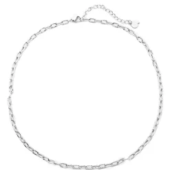 Filigrane Ketten | Hey Happiness Strukturierte Gliederkette in Silber Silver
