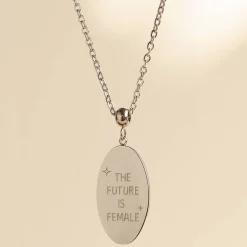 Anhänger | Hey Happiness The Future is Female Pendant Necklace