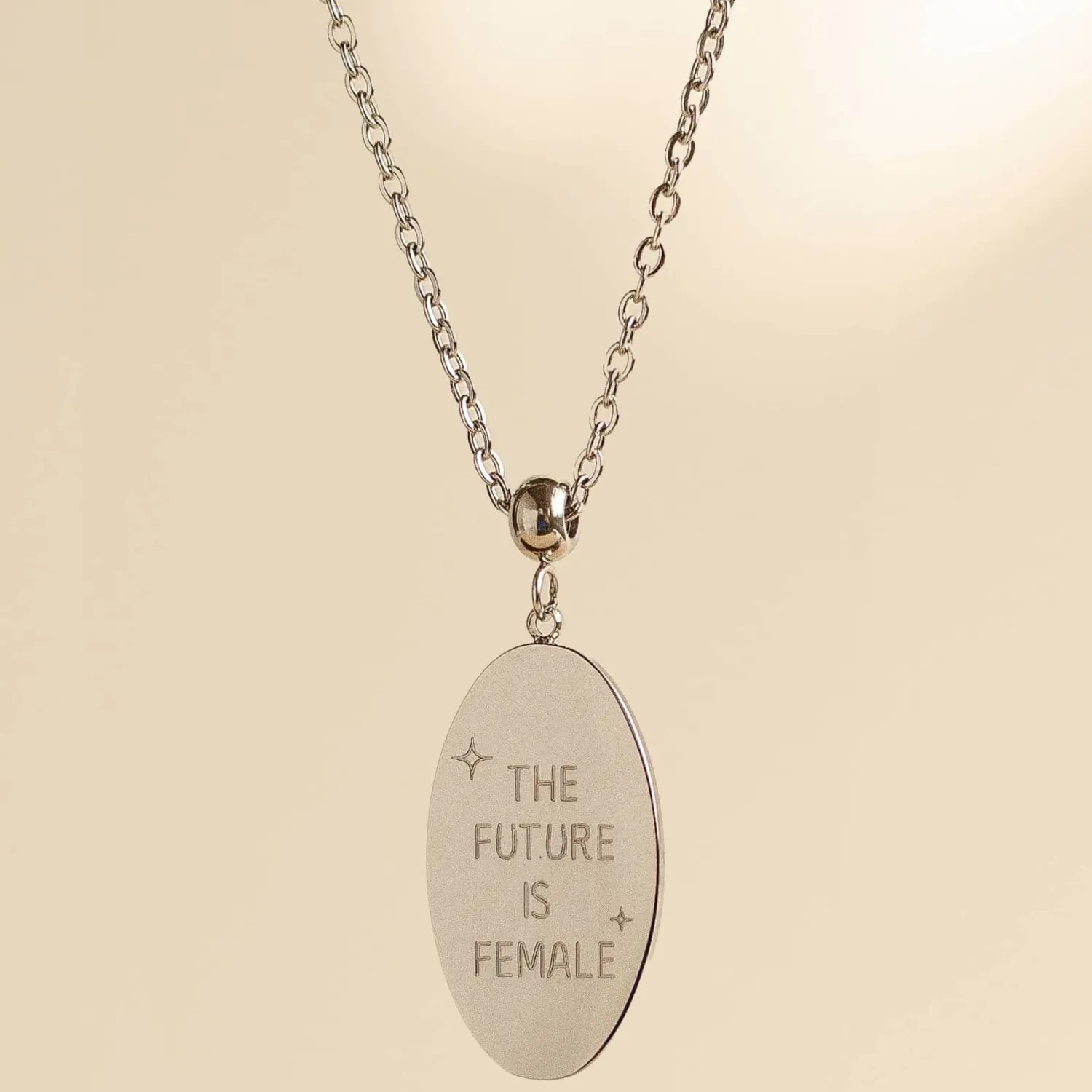 Anhänger | Hey Happiness The Future is Female Pendant Necklace