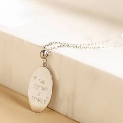 Anhänger | Hey Happiness The Future is Female Pendant Necklace