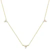 Filigrane Ketten | Hey Happiness Trinität Kette aus 14K Gold