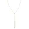 Lariat Necklaces | Filigrane Ketten | Hey Happiness Trinity Y Kette 585 Gold