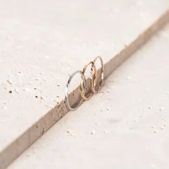 Schlichte Ringe | Hey Happiness Twist Stack Ring aus Edelstahl
