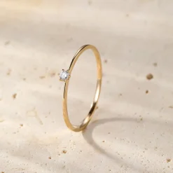 Trauringe Und Eheringe | Hey Happiness Unendliches Glück Diamant Ring 14K Gold