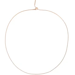 Lariat Necklaces | Filigrane Ketten | Hey Happiness Unisex Runde Schlangenkette Gold
