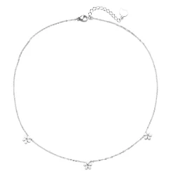 Necklace Sets | Filigrane Ketten | Hey Happiness Vergissmeinnicht Charm Kette in Silber Silver