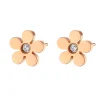 Ohrstecker | Hey Happiness Vergissmeinnicht Ohrstecker in Rosegold Rose Gold