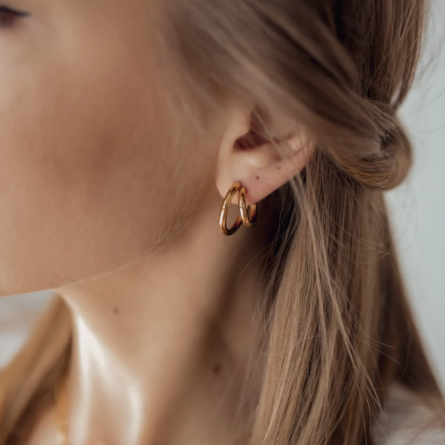 Auffällige Ringe | Hey Happiness Vereter Gliederring Oval Chain Design Gold