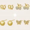 Earring Stack Sets | Ohrstecker | Hey Happiness Verspielte Ohrringe Set