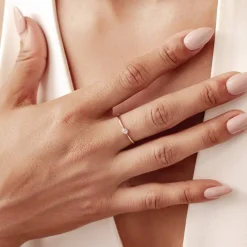Trauringe Und Eheringe | Hey Happiness Vollendung Diamant Ring 14K Gold