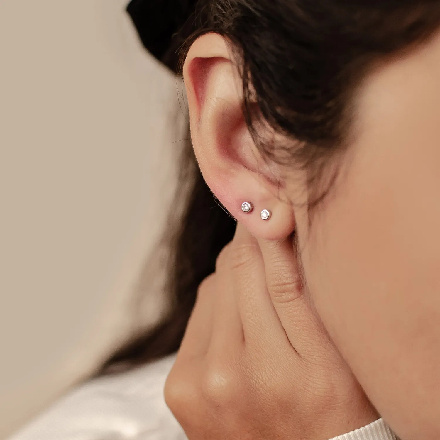 Ohrstecker | Hey Happiness Vollendung Ohrstecker 14K Gold