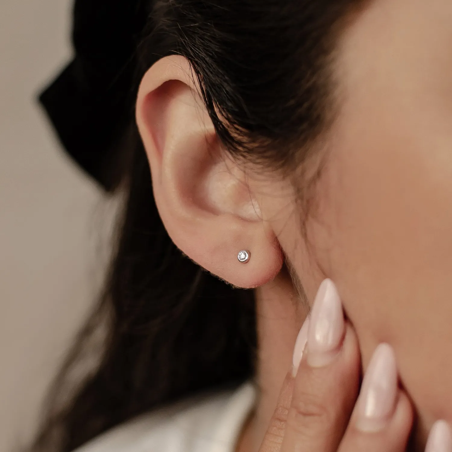 Ohrstecker | Hey Happiness Vollendung Ohrstecker 14K Gold