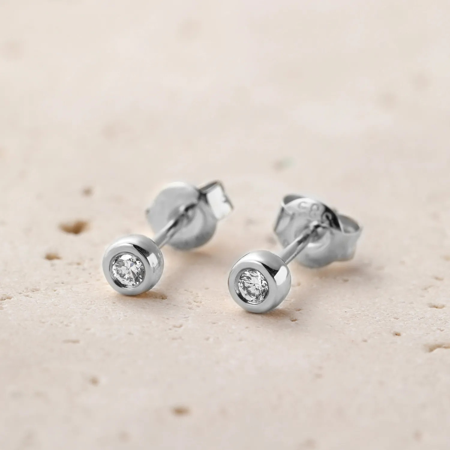 Ohrstecker | Hey Happiness Vollendung Ohrstecker 14K Gold