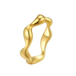 Auffällige Ringe | Hey Happiness Whirl Ring aus Edelstahl