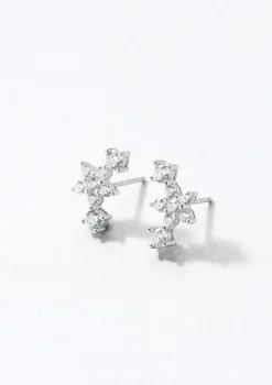 Ohrstecker | Hey Happiness Wiese Blüte Ohrstecker Sterlingsilber Silver