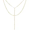 Lariat Necklaces | Filigrane Ketten | Hey Happiness Y Kette Mehrreihig farbe Gold