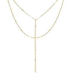 Lariat Necklaces | Filigrane Ketten | Hey Happiness Y Kette Mehrreihig farbe Gold
