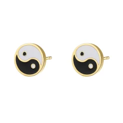 Ohrstecker | Hey Happiness Yin Yang Ohrstecker