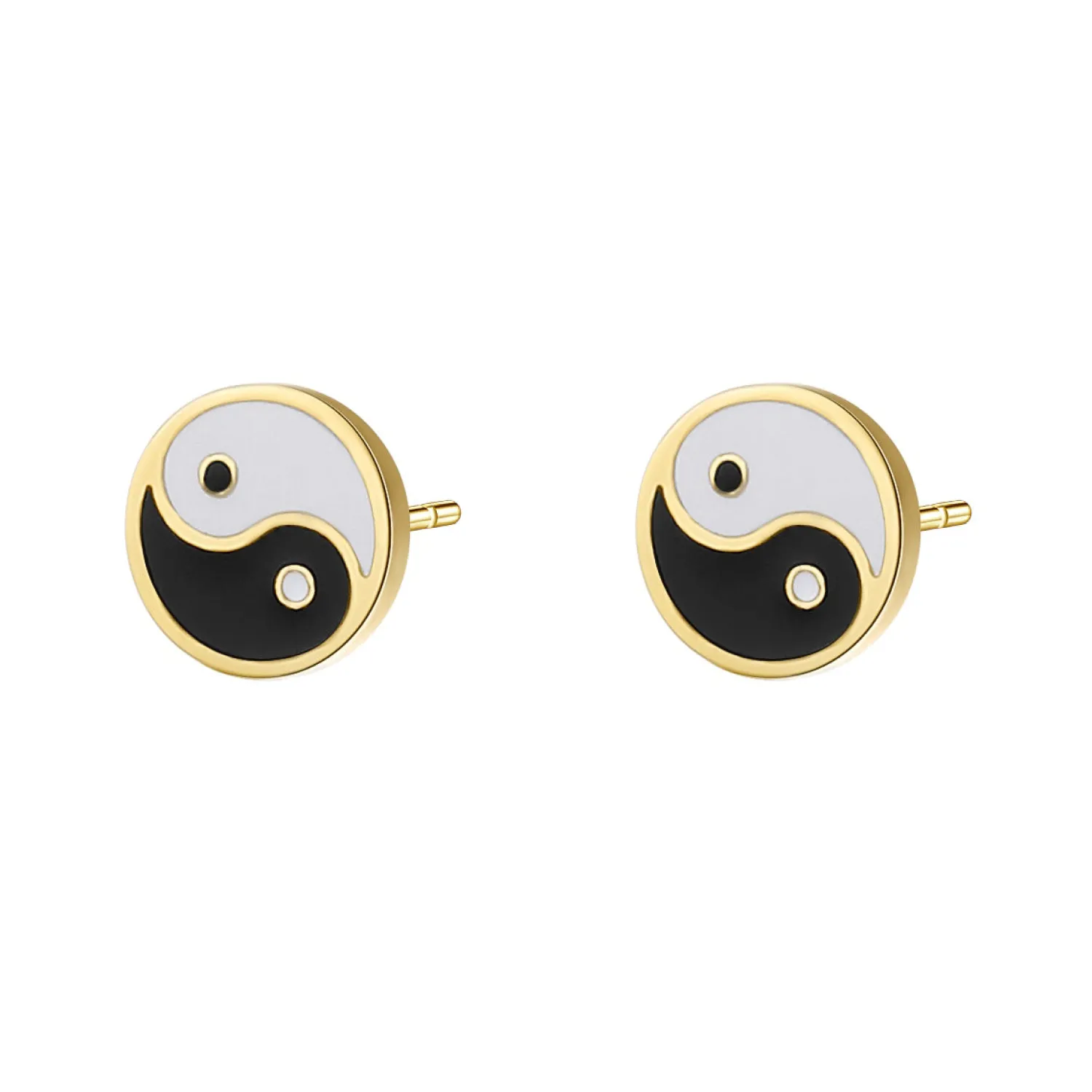 Ohrstecker | Hey Happiness Yin Yang Ohrstecker