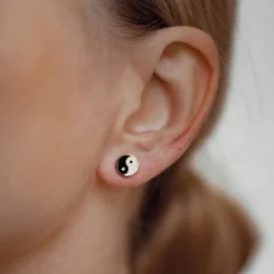 Ohrstecker | Hey Happiness Yin Yang Ohrstecker