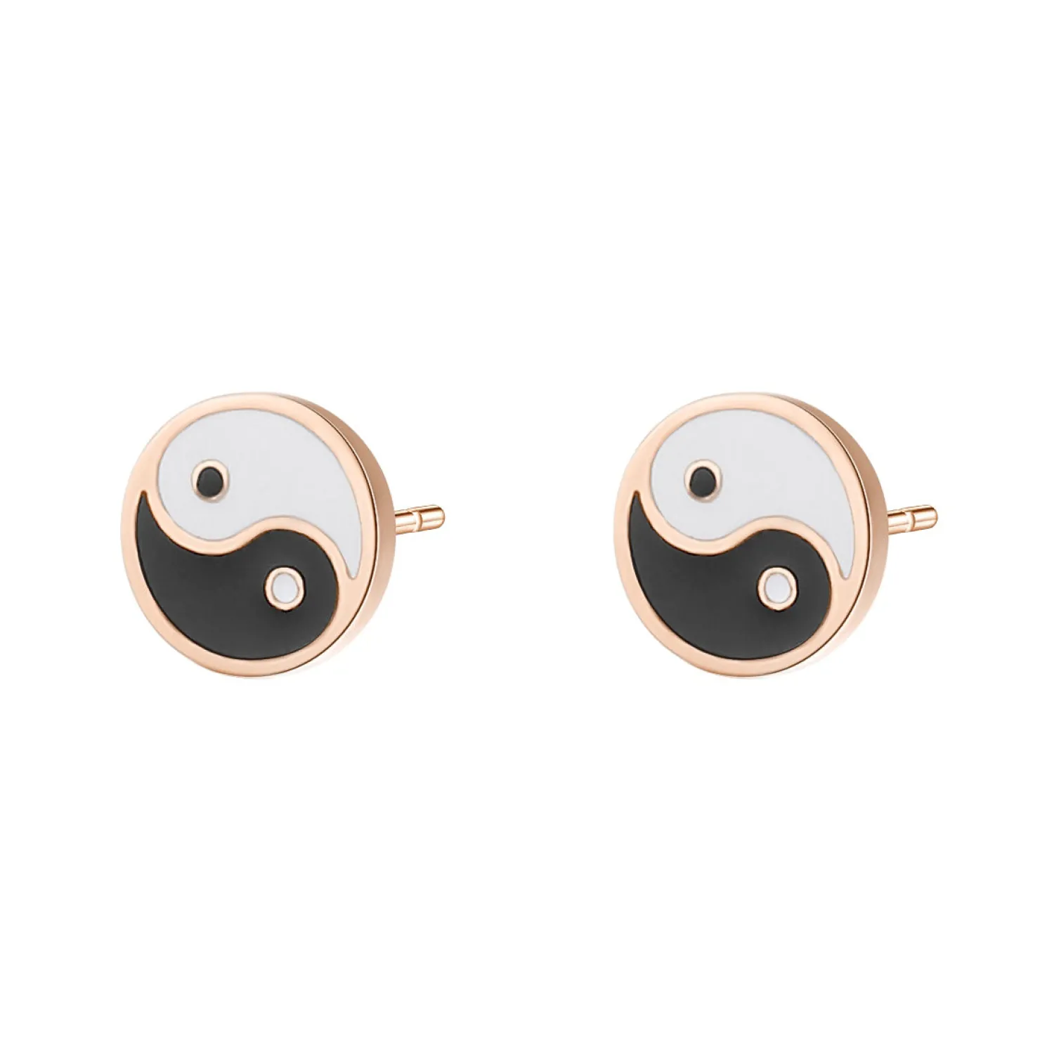Ohrstecker | Hey Happiness Yin Yang Ohrstecker
