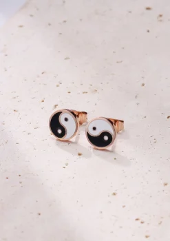 Ohrstecker | Hey Happiness Yin Yang Ohrstecker