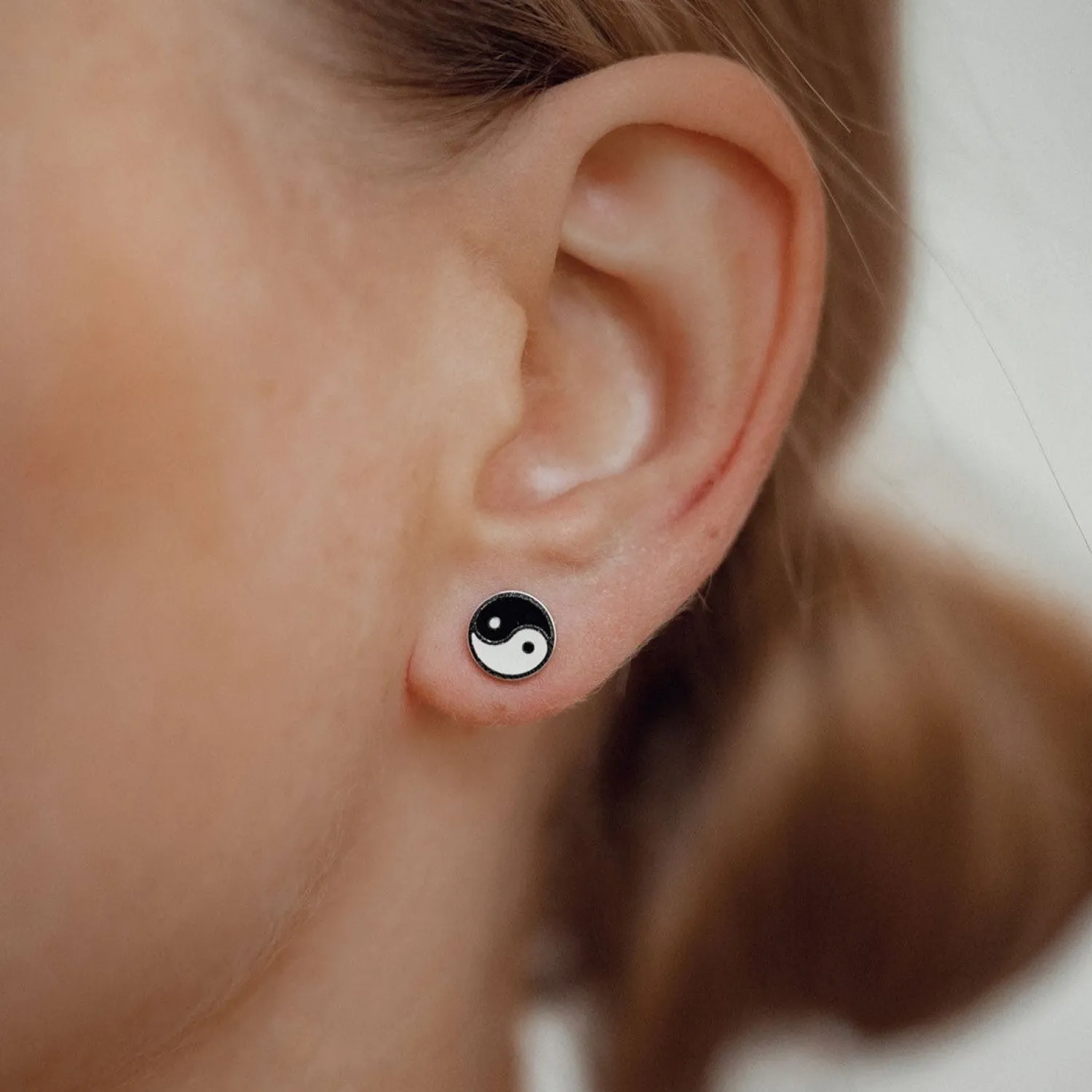 Ohrstecker | Hey Happiness Yin Yang Ohrstecker