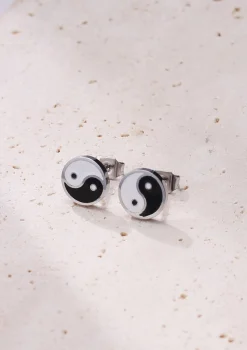 Ohrstecker | Hey Happiness Yin Yang Ohrstecker