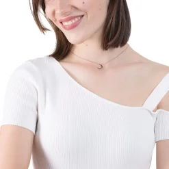 Filigrane Ketten | Hey Happiness Zarte Halbmond Kette in Rosegold Rose Gold