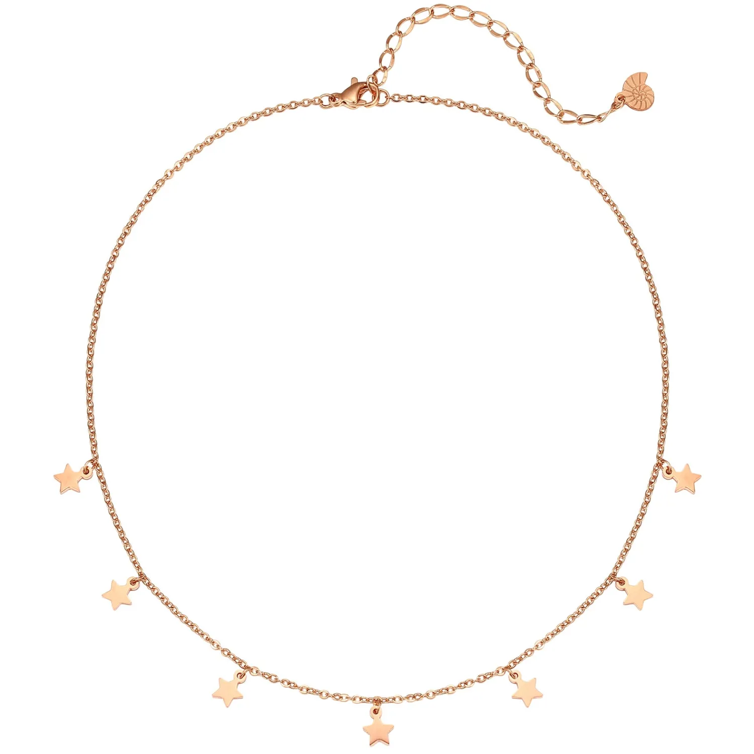 Choker Ketten | Filigrane Ketten | Hey Happiness Zarte Kette Sterne in Rosegold Rose Gold