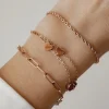 Charm Armbänder | Hey Happiness Zartes Armband Liebe in Rosegold Rose Gold