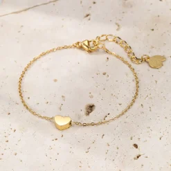 Charm Armbänder | Hey Happiness Zartes Herz Armband