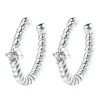Ear Cuffs | Ohrstecker | Hey Happiness Zirkonia Ear Cuff Kordeldesign Sterlingsilber Silver