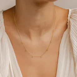 Filigrane Ketten | Hey Happiness Zirkonia Kette Sterlingsilber